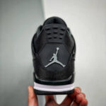Air Jordan 4 Retro Se Black Canvas